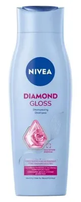 Obrázok produktu pre NIVEA Diamond Gloss, 250 ml, Šampón, Neprofesionálne, Ženy, Vysušené vlasy, Neživé vlasy, Všetky farby