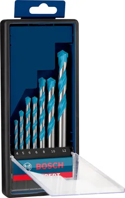 Image de Coffret 7 forets Multi-materiaux BOSCH CYL-9 EXPERT 4/5/6/8/10/12
