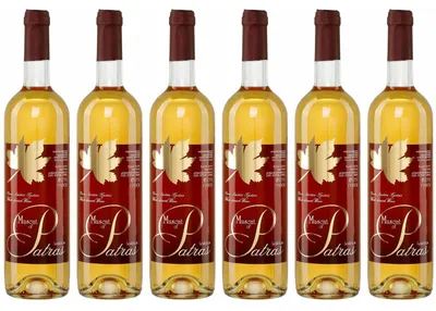 Produktbild von Muskat aus Patras P.D.O. 6x 0,75l Loukatos Likörwein weiß | 15% Vol. | + 20ml Jassas Olivenöl