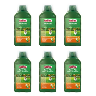 Produktbild von SUBSTRAL® Rasen-Vital Rasendünger organisch-mineralisch 6 l für bis zu 67 m²