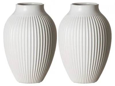 Produktbild von Ritzenhoff & Breker Alsta Vase 23 cm 2er Set - Weiß