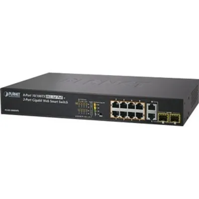 Produktbild von Planet FGSD-1008HPS - Schalter - Intelligent - 8 x 10/100 (PoE+)