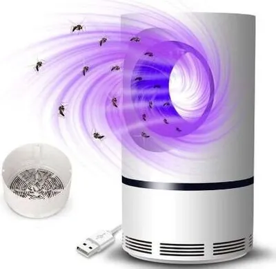 Immagine prodotto di Repellente UV per zanzare con forte effetto vorticoso - efficace, privo di sostanze chimiche e facile da pulire per uso interno - BUZZOFF