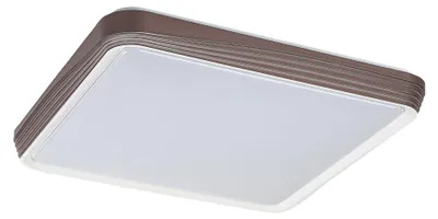 Obrázok produktu pre Rabalux Hnedé stropné LED svietidlo Druzor hranaté 480x480mm 40W 71166