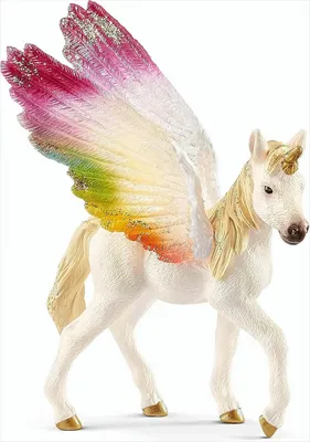 Immagine prodotto di Schleich 70577 - Unicorno arcobaleno alato, puledro - bayala