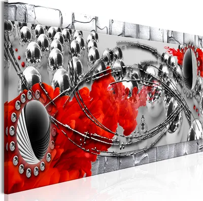Produktbild von Modernes Wandbild n-C-0344-b-a (150x50 cm) - 1 Teilig Bilder Fotografie auf Leinwand Foto Bild Dekoration Wand Bilder Kunstdruck ABSTRAKT