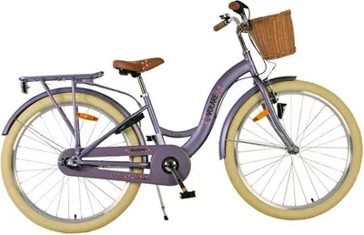 Produktbild von Volare Blossom Kinderfahrrad - Mädchen - 26 Zoll - Lila - Nexus 3 Gänge