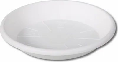 Image de Soucoupe MEDEA plastique blanc d20cm