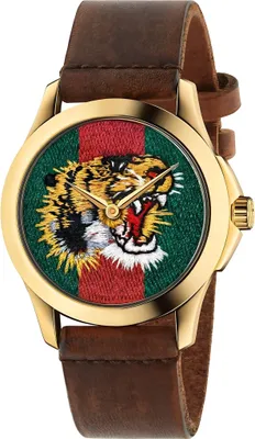 Zdjęcie produktu dla Zegarek męski Gucci G-Timeless ze stali nierdzewnej, model YA126497