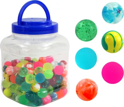 Produktbild von 10x farebné skákacie loptičky cca 20 mm skákacia loptička skákacia loptička darčeková tombola