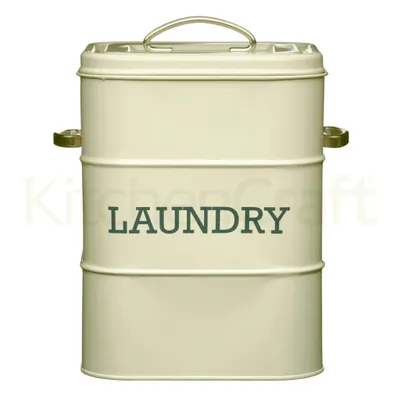 Image de KitchenCraft - Boîte à lessive Crème LNLAUNDRYCRE