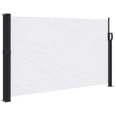 Obrázek produktu pro Zatahovací boční markýza bílá 120 x 600 cm