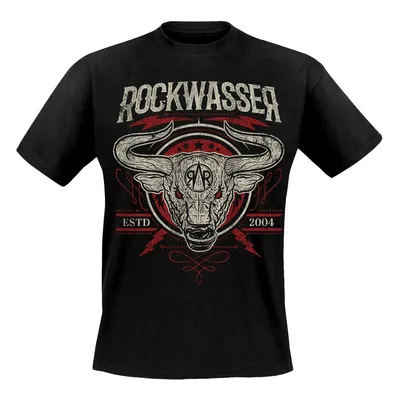 Produktbild von Rockwasser - Bullenkopf, T-Shirt