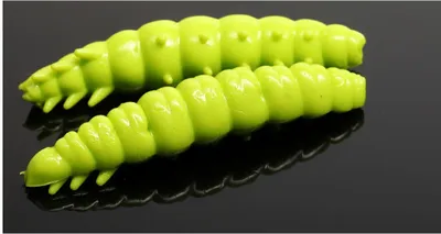 Produktbild von Libra Lures Larva Kunstköder (apple green)