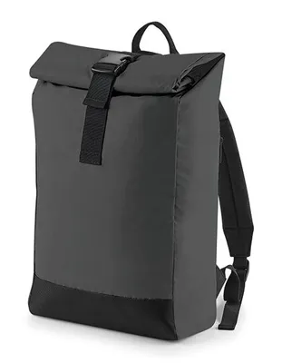 Produktbild von BagBase Reflective Roll-Top Backpack