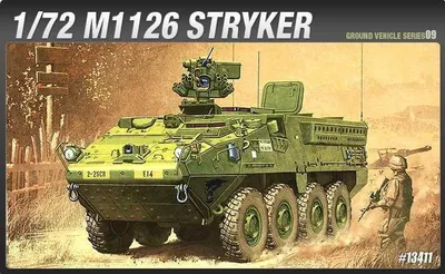 Zdjęcie produktu dla Zestaw modelarski military 13411 - M1126 STRYKER (1:72)