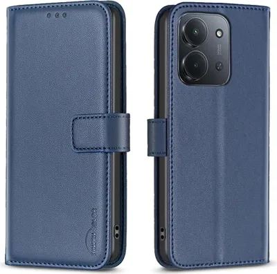 Produktbild von Xiaomi Redmi 15C Hülle - BINFEN Klapphülle - Blau