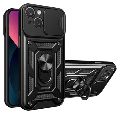 Zdjęcie produktu dla Techsuit CamShield Series etui na iPhone 14 – czarne