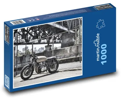 Zdjęcie produktu dla Puzzle 1000 Klasyczny Motocykl Café Racer - martinpuzzle