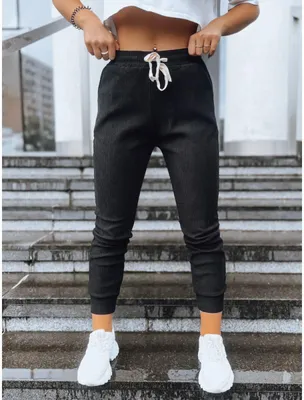 Zdjęcie produktu dla Damskie spodnie dresowe MARIE czarne L-XL