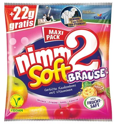 Produktbild von nimm2 Soft Brause 345g + 22g gratis
