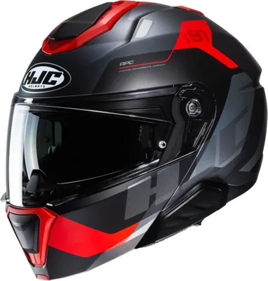 Produktbild von HJC i91 Carst schwarz-rot (MC1SF) 11XXL