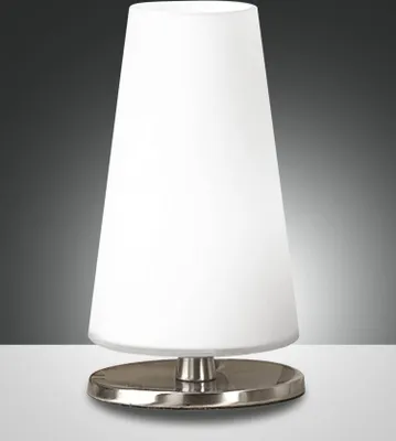 Produktbild von Fabas Luce Tischleuchte Milady G9 Ø110mm Warmweiß Chromfarben dimmbar