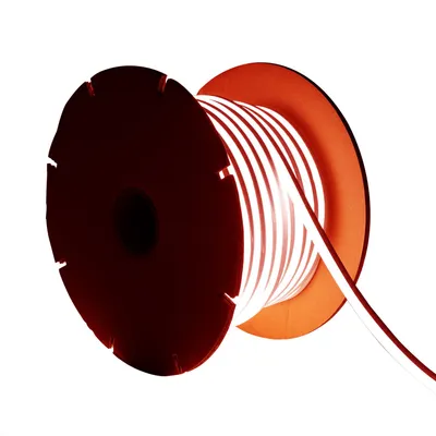 Produktbild von LED Streifenrolle Neon Dimmbar 220V 50m 8W/m Schnitt 100cm IP65 N-FLEX8 Rot