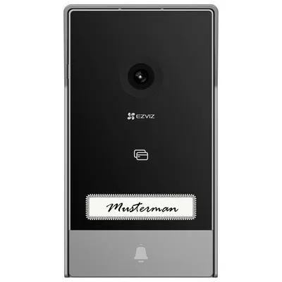 Image de Ezviz EZVIZ HP7 système d'interphone vidéo 17.8 cm (7") Noir, Argent