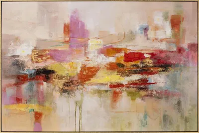 Produktbild von ARTUNIVERSE Leinwandbild Light Impulses 80 x 120 cm