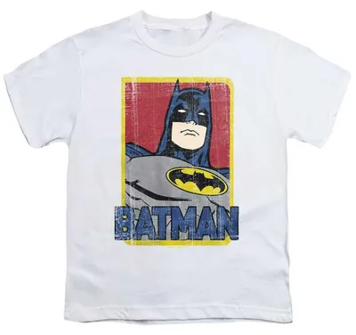 Produktbild von Batman - T-Shirt für Kinder, Ringgesponnene Baumwolle TV37068 (152-158) (Weiß)