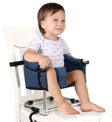 Image de Chaise haute portable et réglable pour jeunes enfants