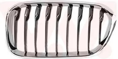 Produktbild von VAN WEZEL 0673515 Kühlergrill Frontgrill für BMW 1 Schrägheck (F20) Links Schwarz