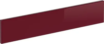 Produktbild von Küchenfront Vicco R-Line Rot Hochglanz 59.6 x 11.2 cm Möbelfront für den Herdumbauschrank, Model 41236