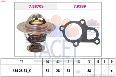 Imagen del producto de Termostato FACET + junta