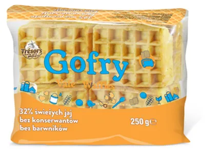 Obrázok produktu pre Vafle Tresors s čokoládovou náplňou, 250 g