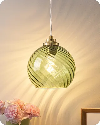 Produktbild von EDISHINE Pendelleuchte Esstisch, Hängelampe 1.5 m höhenverstellbar, inkl.Glühbirne, Hängelampe für Kücheninsel, Esszimmer