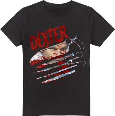 Obrázek produktu pro Dexter - Tričko "Blood Never Lies 2" pro muže TV7137 (L) (Černá)