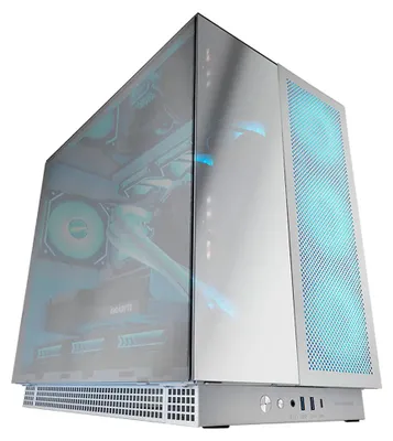 Produktbild von Mars Gaming MC-NOVA3, Tower, PC, Silber, ATX, micro ATX, Mini-ITX, EATX, Gehärtetes Glas, SGCC, Gaming