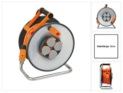 Obrázok produktu pre Brennenstuhl Stahlkerntrommel 33m