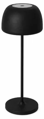 Productafbeelding van Reality Leuchten LED-tafellamp, zwart, IP44, 2W, 250lm, warmwit (3000K), touchdimmer met USB-C