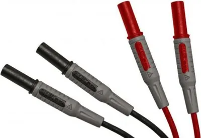 Produktbild von PeakTech P 7020 - Prüberfleitungen 1000 V / 10 A mit 4mm Sicherheitsbuchsen