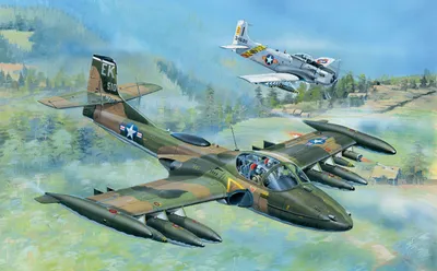 Image de Trumpeter US A-37A Dragonfly Light Ground-Attack 1:48, 02888