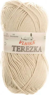 Produktbild von 50g Strickgarn Häkelgarn Terezka 100% Baumwolle Baumwollgarn Baumwollstrickgarn