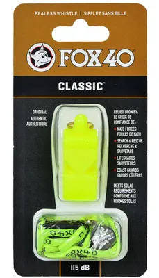 Zdjęcie produktu dla Gwizdek Richter na strunach Fox 40 Classic String