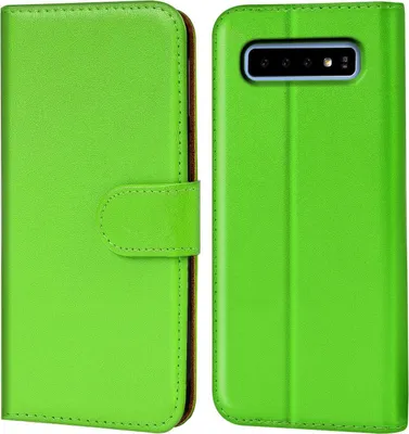 Produktbild von Conie Klapp Tasche für Samsung Galaxy S10 Kartenfach Rundumschutz Hülle in Grün