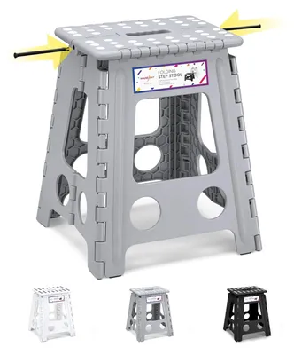 Image de Tabouret pliant portable 40 cm pour salle de bain et cuisine