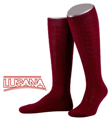 Produktbild von Lusana Trachtenkniestrümpfe