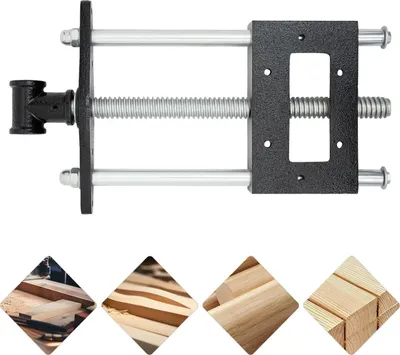Immagine prodotto di Pinza frontale per banco da lavoro - Morsa per legno - 22 cm - Per piallare, intagliare, levigare