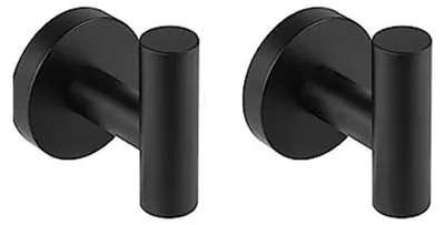 Imagen del producto de 2 Piezas de Ganchos de Toalla de Acero Inoxidable para Baño y Cocina